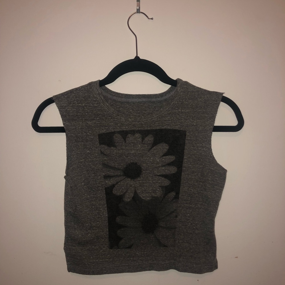 Brandy Flower Crop Top